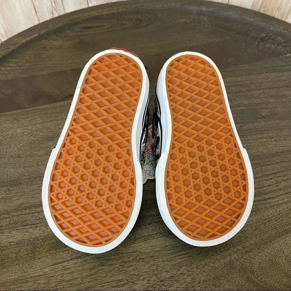 Vans Authentic Blur Elastic Lace Sneaker Size 4.5 Toddler